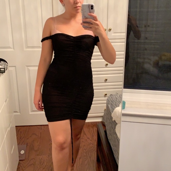 Ruched mini dress - Picture 2 of 3